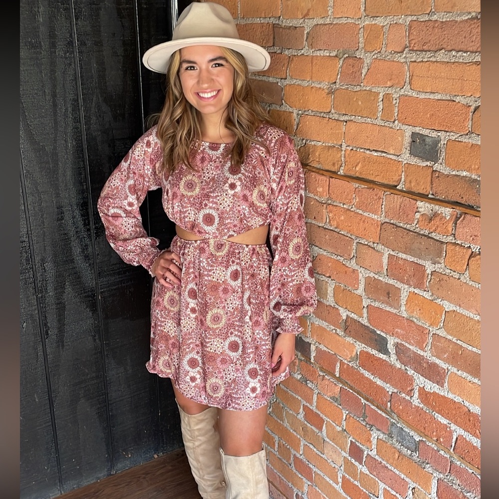 Pink Lily Dress